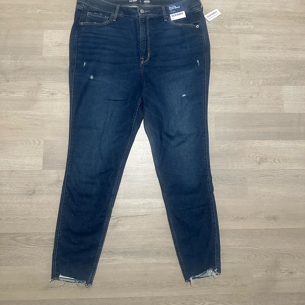 Old Navy Women's Dark Wash Skinny Jeans